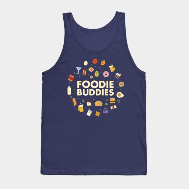 Foodie Buddies Potluck Tank Top by zacrizy